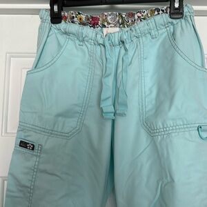 Koi light blue scrub pants. Like new. Only wore a few times